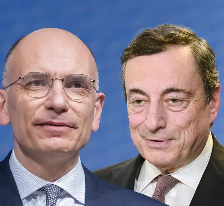 Draghi y Letta