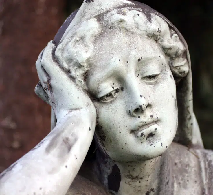 acid rain effects on statues
